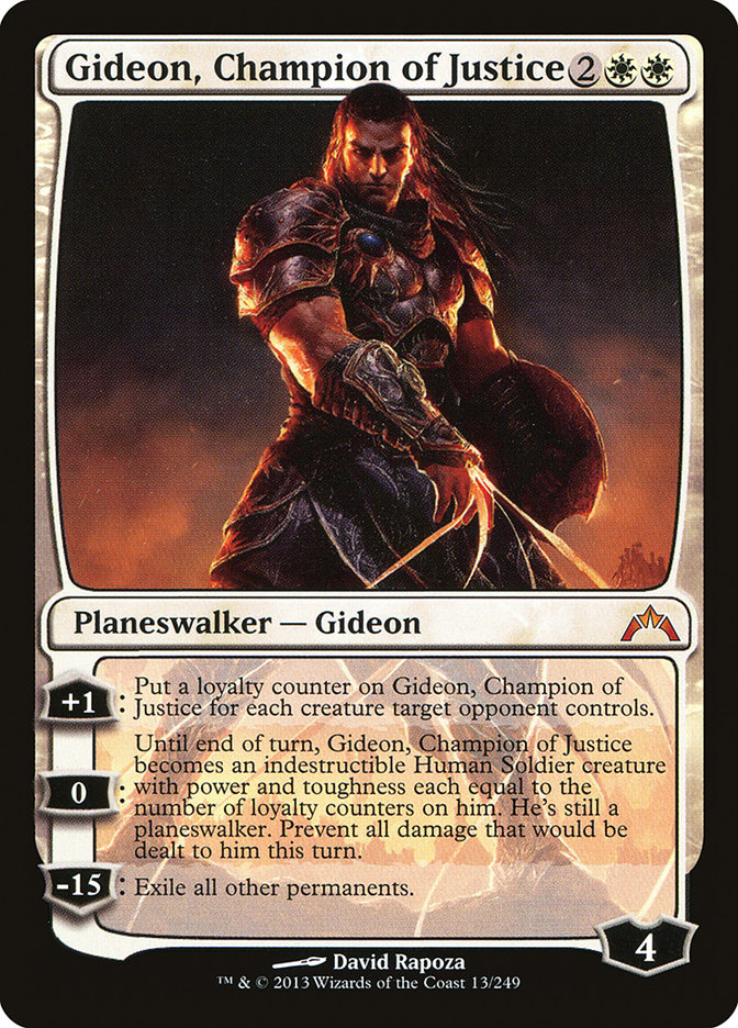Gideon, Champion of Justice [Gatecrash] | Gamers Paradise