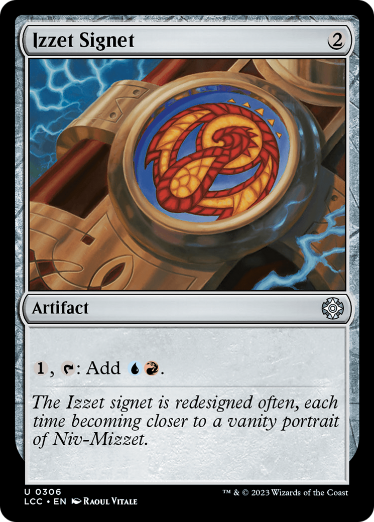 Izzet Signet [The Lost Caverns of Ixalan Commander] | Gamers Paradise