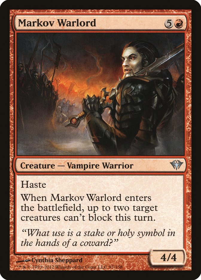 Markov Warlord [Dark Ascension] | Gamers Paradise