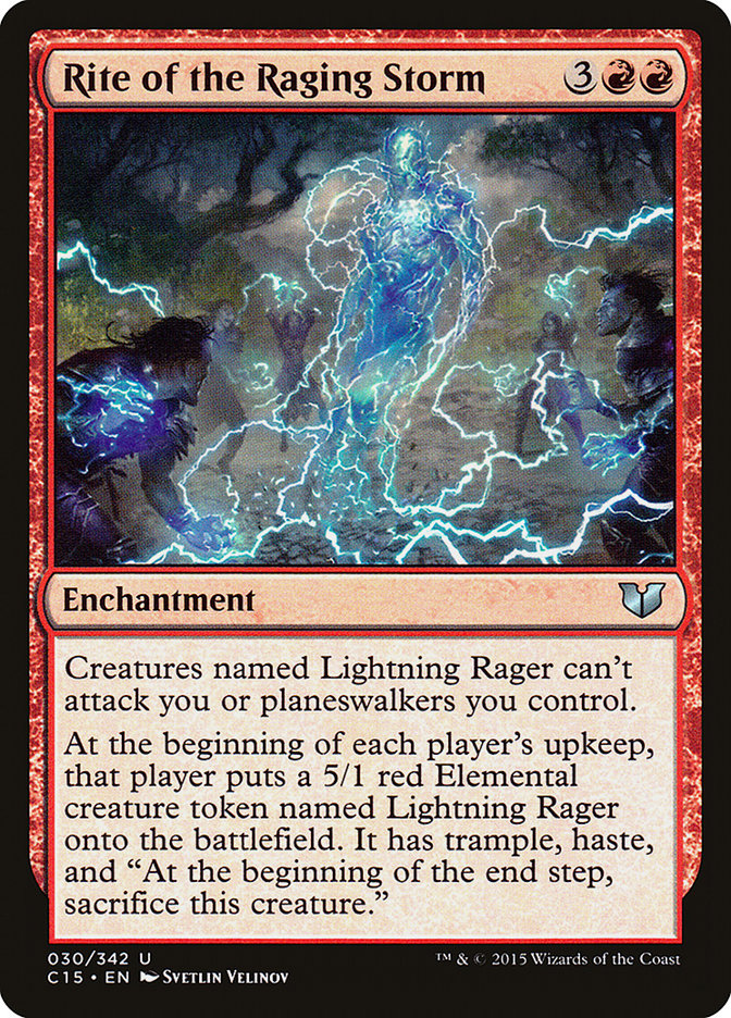 Rite of the Raging Storm [Commander 2015] | Gamers Paradise