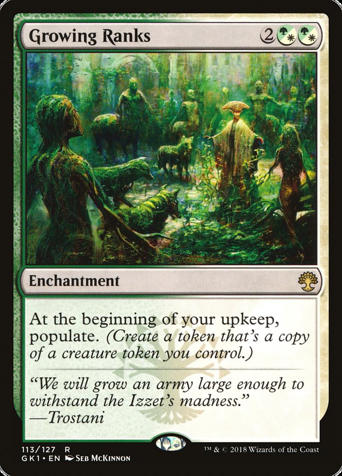 Growing Ranks [Guilds of Ravnica Guild Kit] | Gamers Paradise