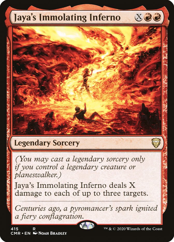 Jaya's Immolating Inferno [Commander Legends] | Gamers Paradise