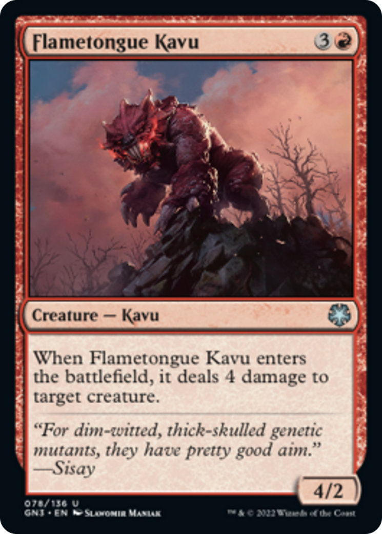 Flametongue Kavu [Game Night: Free-for-All] | Gamers Paradise