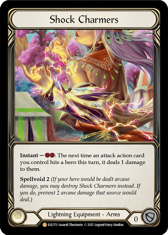 Shock Charmers [ELE173] (Tales of Aria)  1st Edition Cold Foil | Gamers Paradise