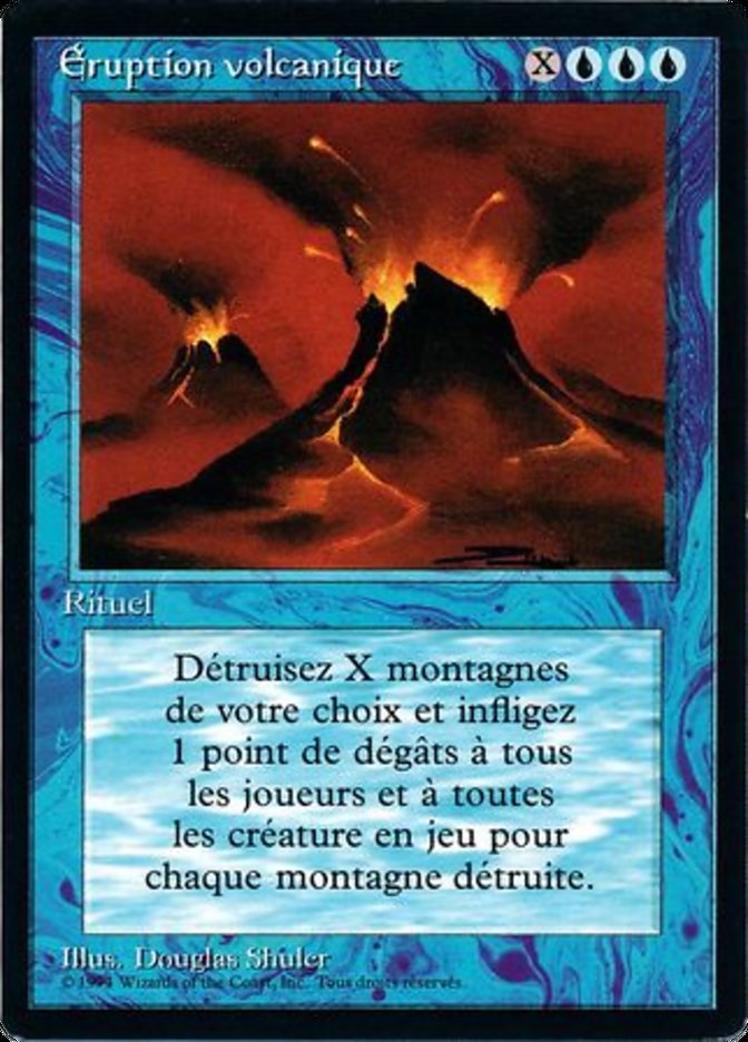 Volcanic Eruption [Foreign Black Border] | Gamers Paradise