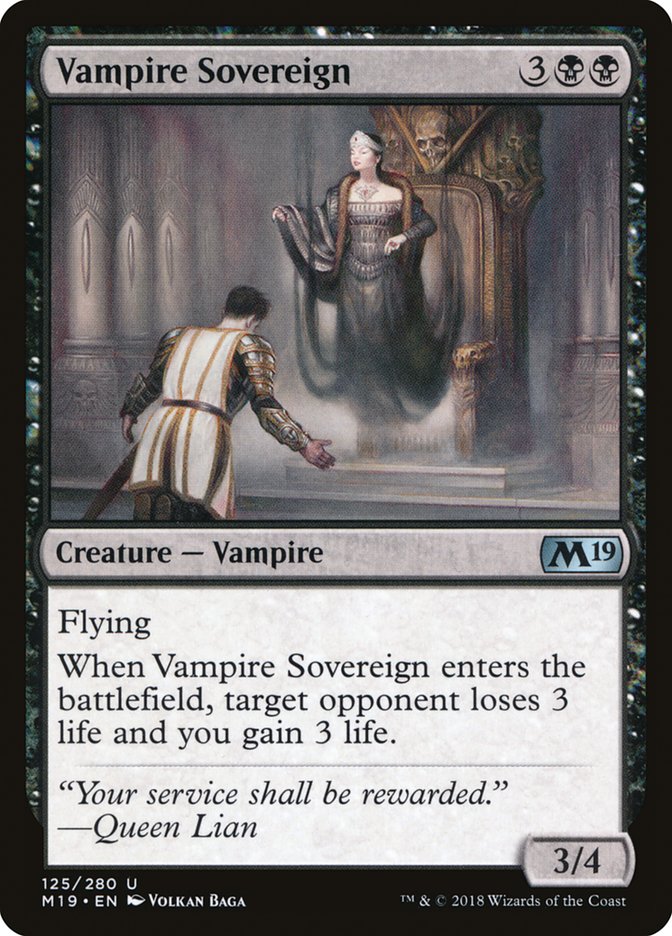 Vampire Sovereign [Core Set 2019] | Gamers Paradise