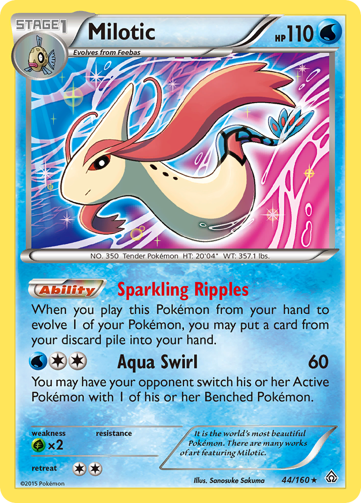 Milotic (44/160) [XY: Primal Clash] | Gamers Paradise