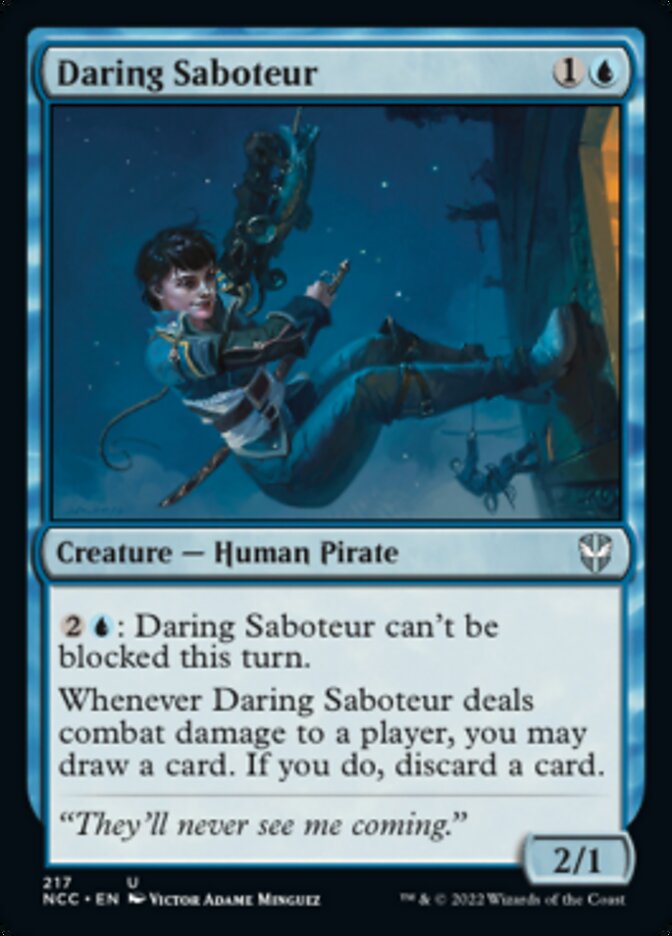 Daring Saboteur [Streets of New Capenna Commander] | Gamers Paradise