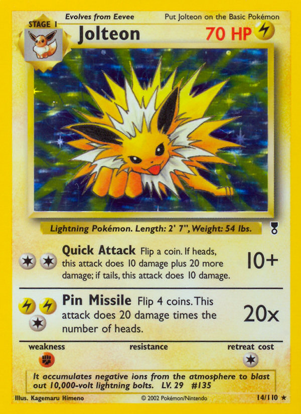 Jolteon (14/110) [Legendary Collection] | Gamers Paradise