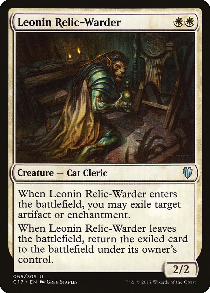 Leonin Relic-Warder [Commander 2017] | Gamers Paradise