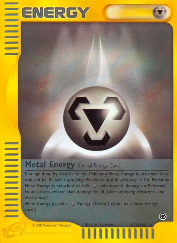 Metal Energy (159/165) [Expedition: Base Set] | Gamers Paradise