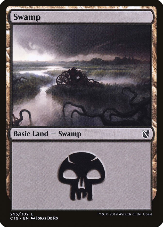 Swamp (295) [Commander 2019] | Gamers Paradise