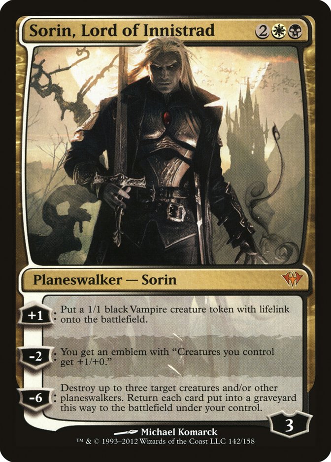 Sorin, Lord of Innistrad [Dark Ascension] | Gamers Paradise