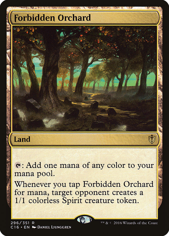 Forbidden Orchard [Commander 2016] | Gamers Paradise