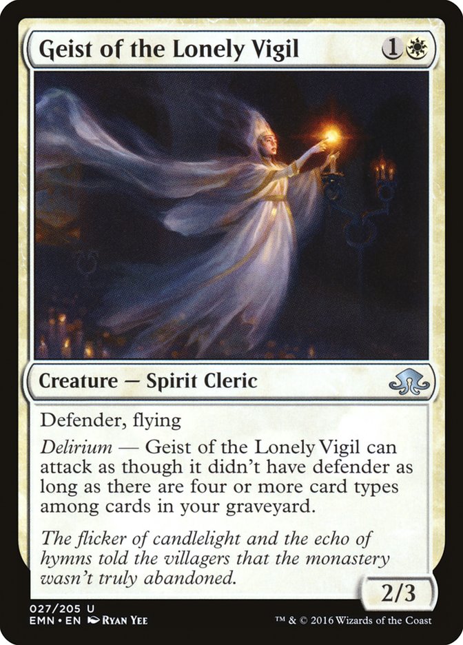 Geist of the Lonely Vigil [Eldritch Moon] | Gamers Paradise
