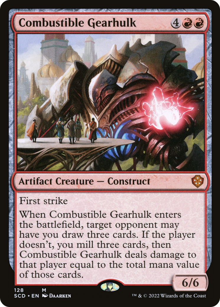 Combustible Gearhulk [Starter Commander Decks] | Gamers Paradise