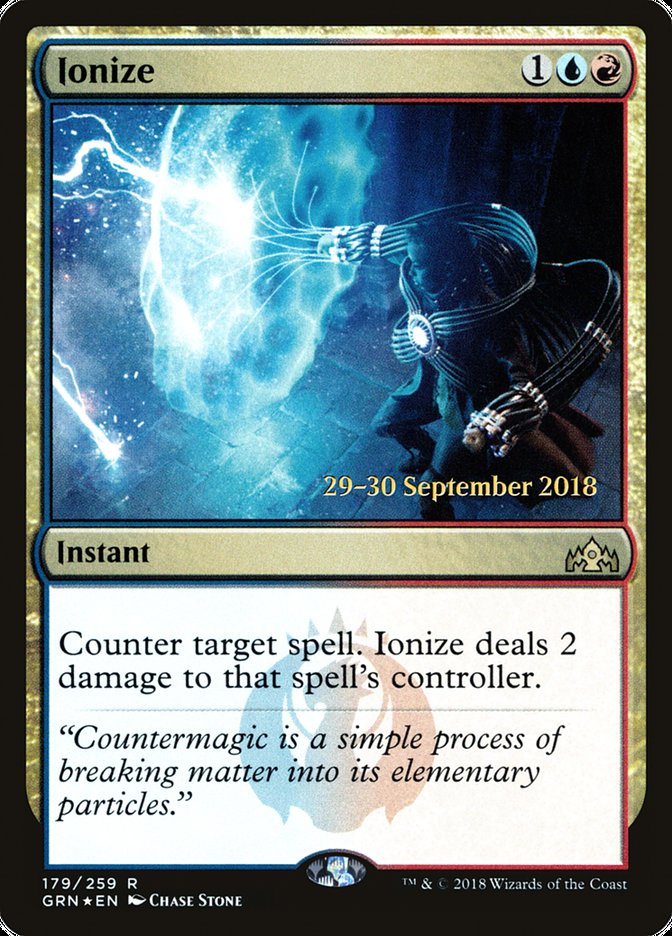 Ionize [Guilds of Ravnica Prerelease Promos] | Gamers Paradise