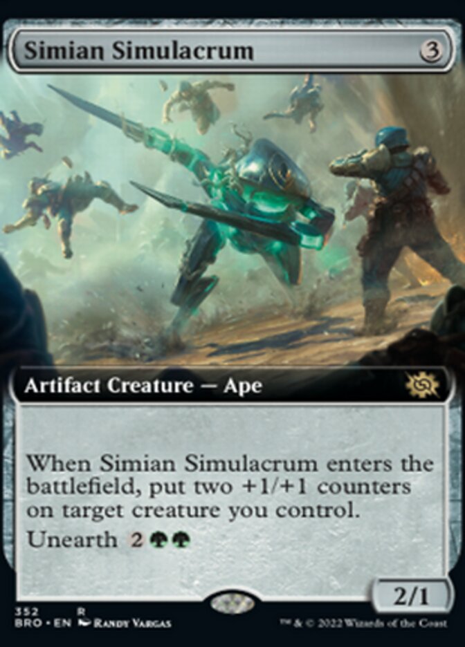 Simian Simulacrum (Extended Art) [The Brothers' War] | Gamers Paradise