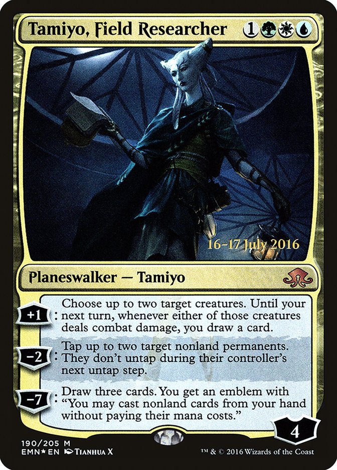 Tamiyo, Field Researcher [Eldritch Moon Prerelease Promos] | Gamers Paradise