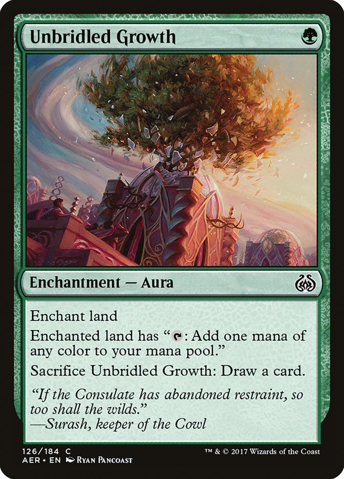 Unbridled Growth [Aether Revolt] | Gamers Paradise