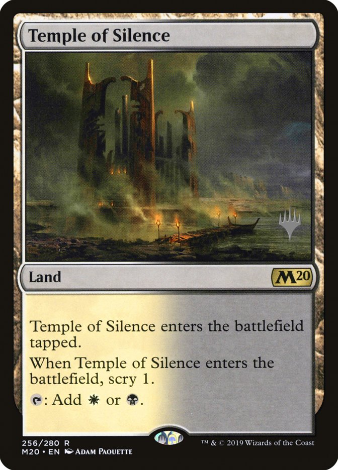 Temple of Silence (Promo Pack) [Core Set 2020 Promos] | Gamers Paradise