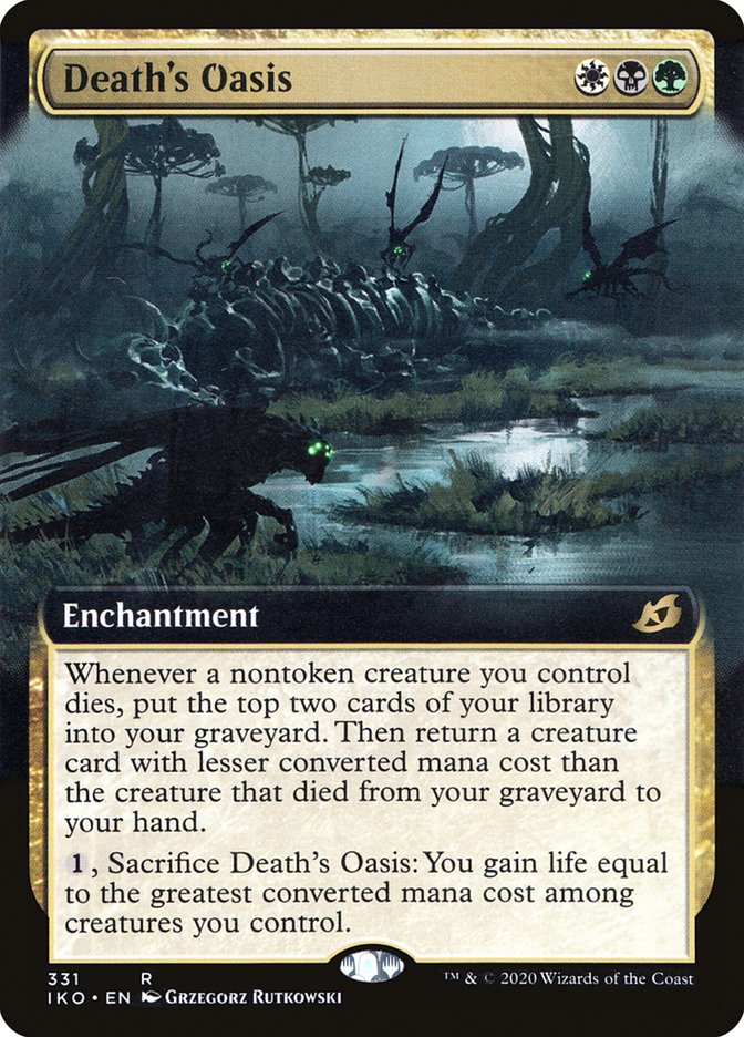 Death's Oasis (Extended Art) [Ikoria: Lair of Behemoths] | Gamers Paradise