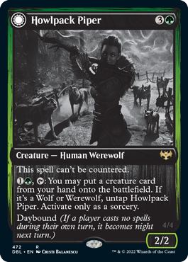 Howlpack Piper // Wildsong Howler [Innistrad: Double Feature] | Gamers Paradise