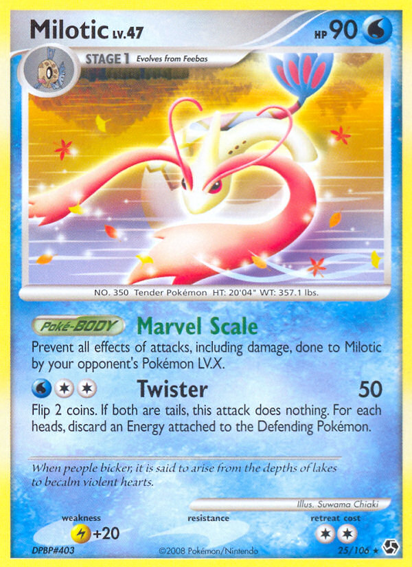 Milotic (25/106) [Diamond & Pearl: Great Encounters] | Gamers Paradise