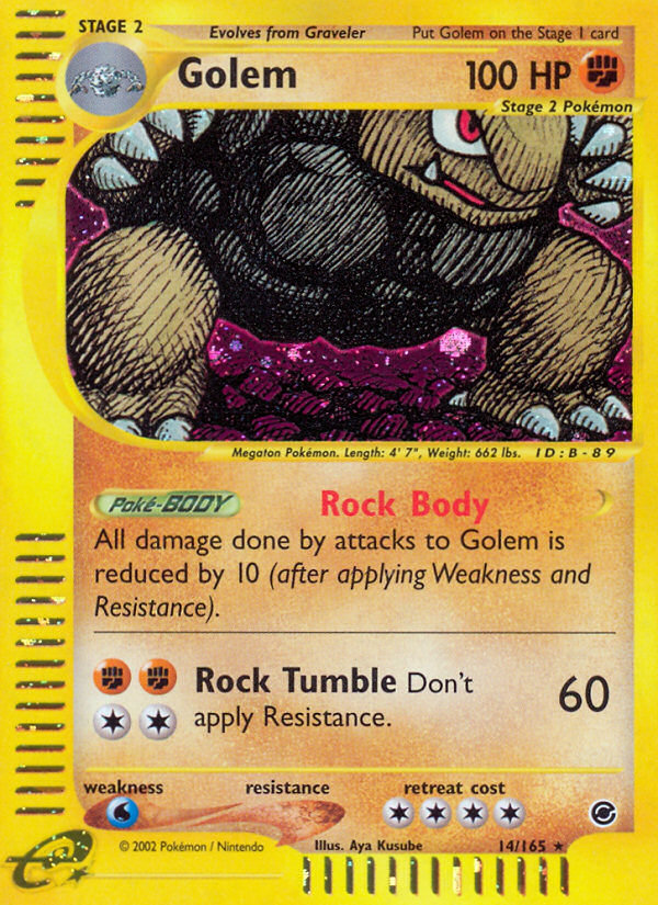 Golem (14/165) [Expedition: Base Set] | Gamers Paradise