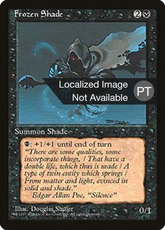 Frozen Shade [Fourth Edition (Foreign Black Border)] | Gamers Paradise