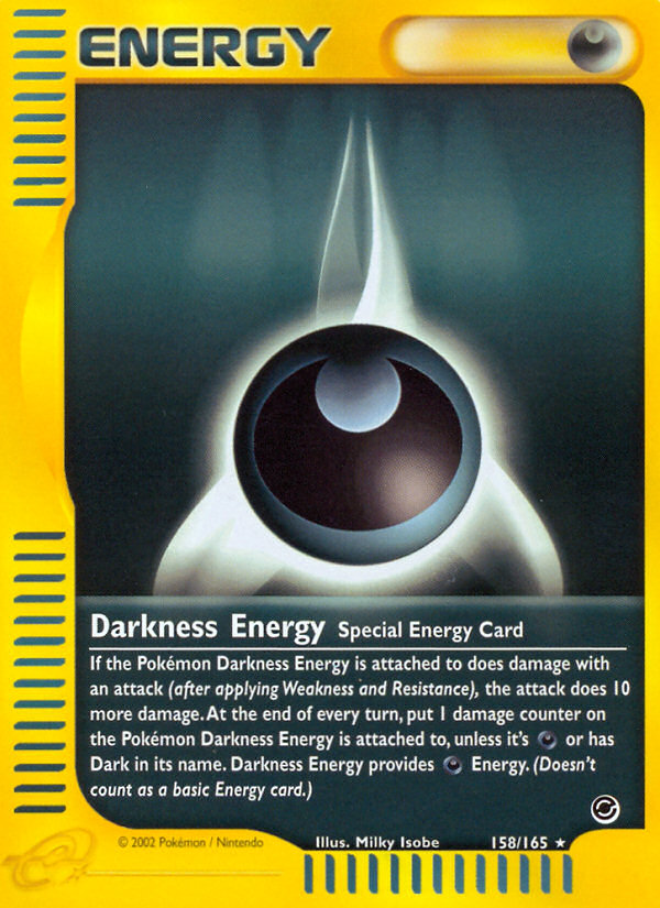 Darkness Energy (158/165) [Expedition: Base Set] | Gamers Paradise