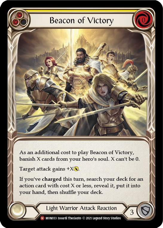 Beacon of Victory [MON033] 1st Edition Normal | Gamers Paradise