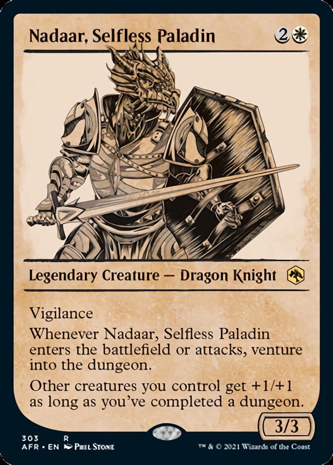 Nadaar, Selfless Paladin (Showcase) [Dungeons & Dragons: Adventures in the Forgotten Realms] | Gamers Paradise