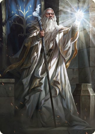 Gandalf the White Art Card [The Lord of the Rings: Tales of Middle-earth Art Series] | Gamers Paradise