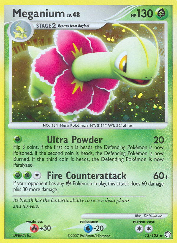 Meganium (13/123) [Diamond & Pearl: Mysterious Treasures] | Gamers Paradise