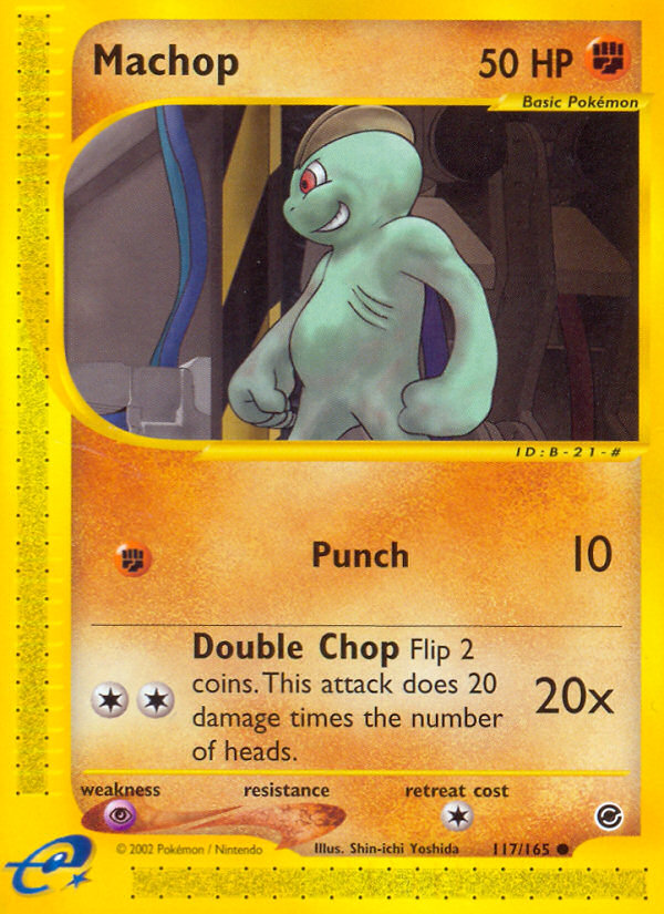 Machop (117/165) [Expedition: Base Set] | Gamers Paradise