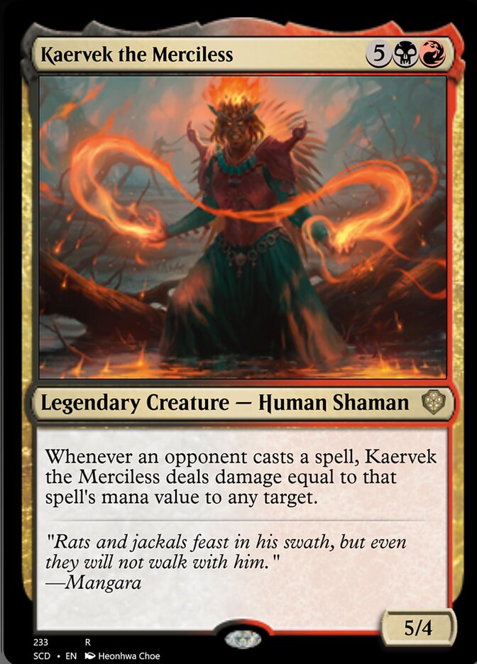 Kaervek the Merciless [Starter Commander Decks] | Gamers Paradise