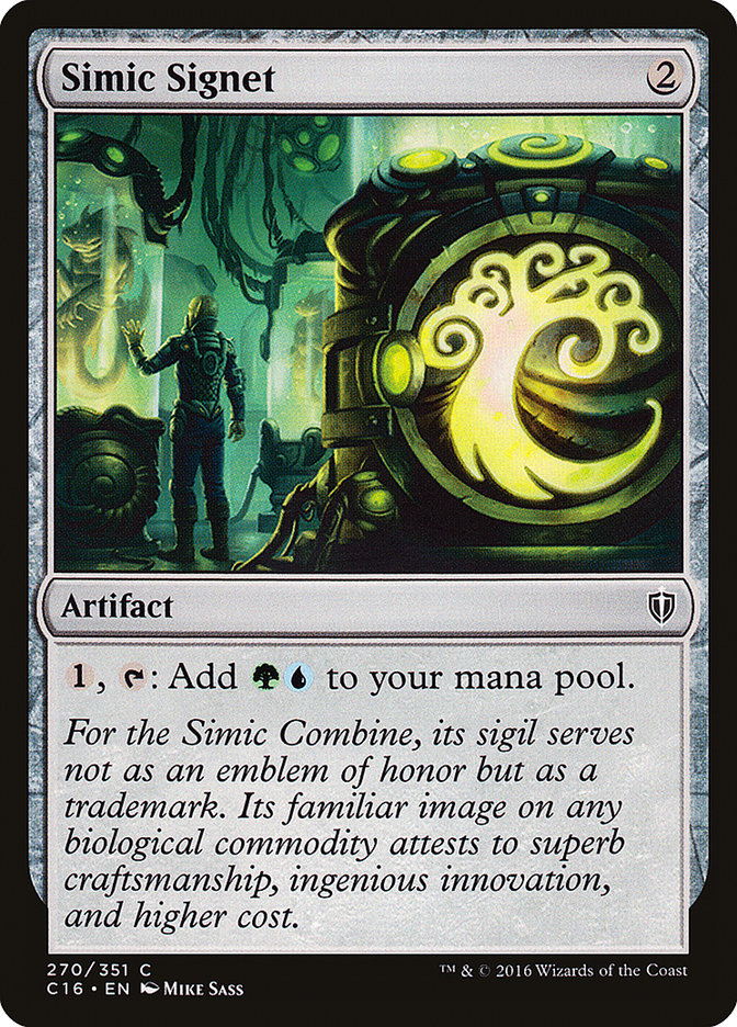 Simic Signet [Commander 2016] | Gamers Paradise