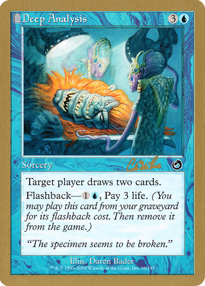 Deep Analysis (Carlos Romao) [World Championship Decks 2002] | Gamers Paradise