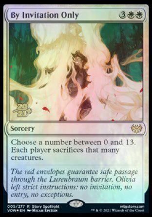 By Invitation Only [Innistrad: Crimson Vow Prerelease Promos] | Gamers Paradise