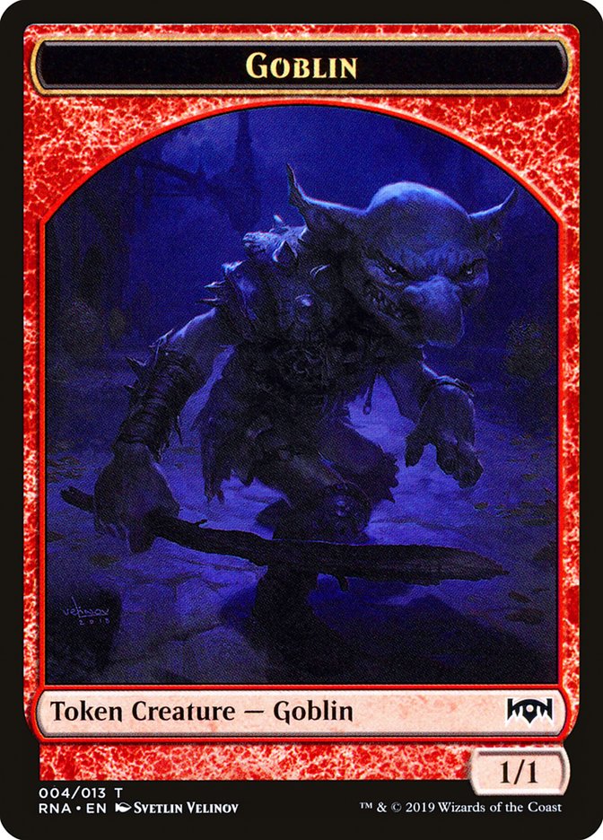 Goblin Token [Ravnica Allegiance Tokens] | Gamers Paradise