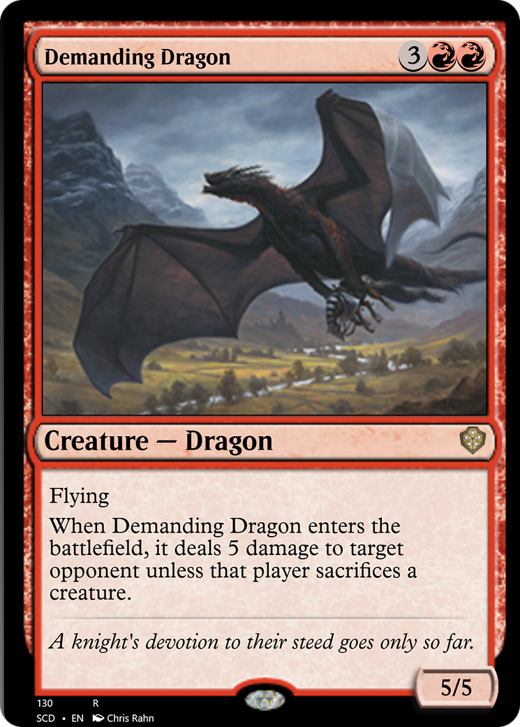 Demanding Dragon [Starter Commander Decks] | Gamers Paradise