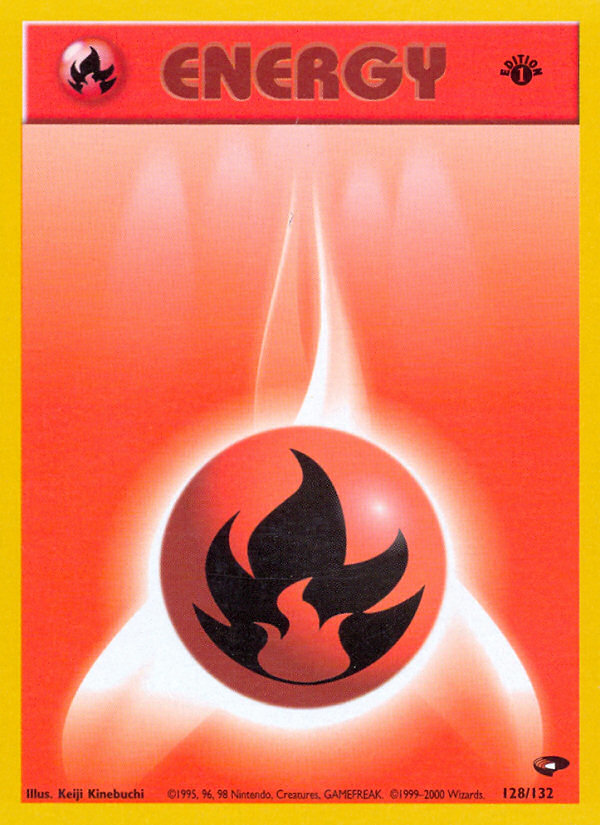 Fire Energy (128/132) [Gym Challenge 1st Edition] | Gamers Paradise