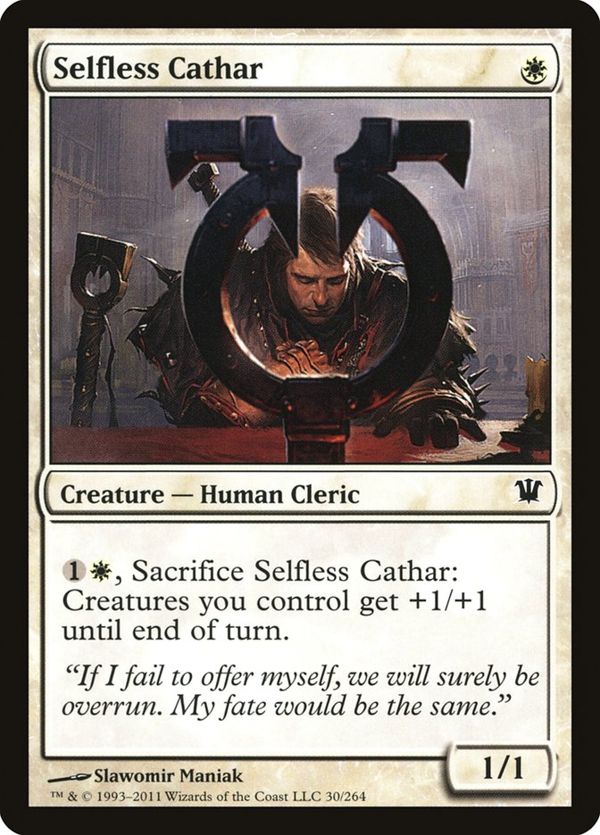 Selfless Cathar [Innistrad] | Gamers Paradise