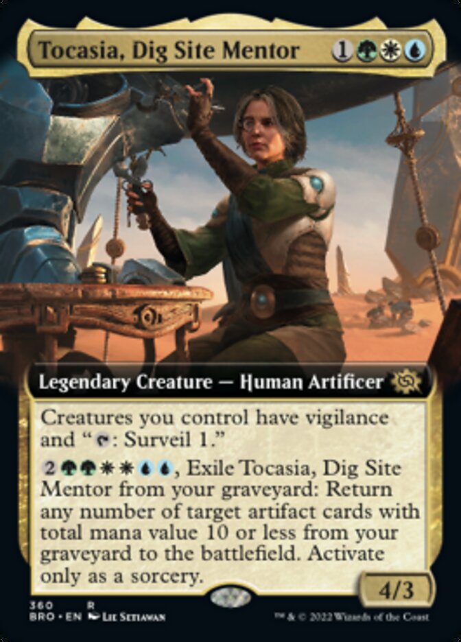 Tocasia, Dig Site Mentor (Extended Art) [The Brothers' War] | Gamers Paradise