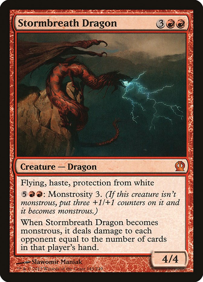 Stormbreath Dragon [Theros] | Gamers Paradise