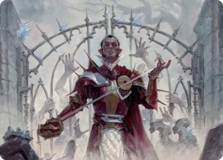 Cemetery Gatekeeper Art Card [Innistrad: Crimson Vow Art Series] | Gamers Paradise