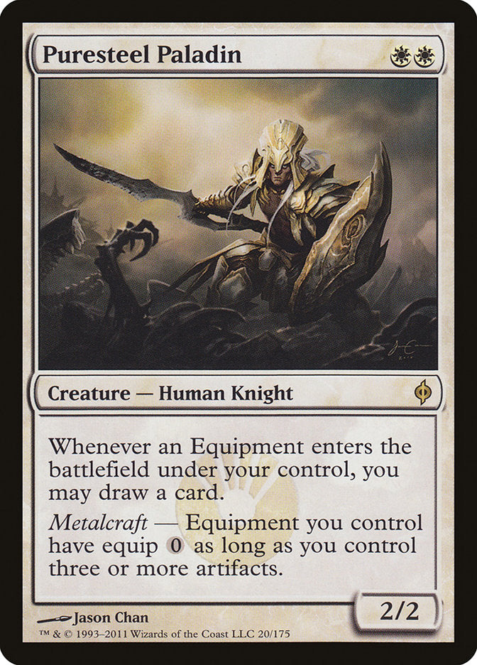 Puresteel Paladin [New Phyrexia] | Gamers Paradise