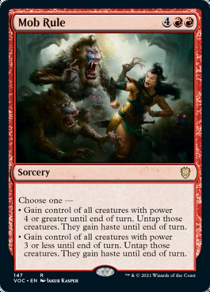 Mob Rule [Innistrad: Crimson Vow Commander] | Gamers Paradise