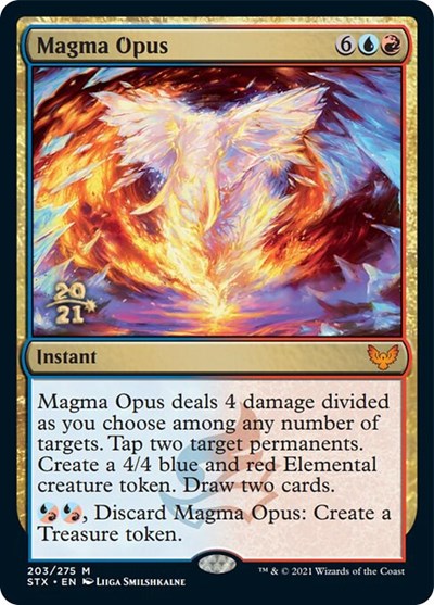 Magma Opus [Strixhaven: School of Mages Prerelease Promos] | Gamers Paradise